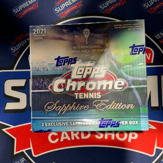 2021 Topps Chrome Sapphire Tennis