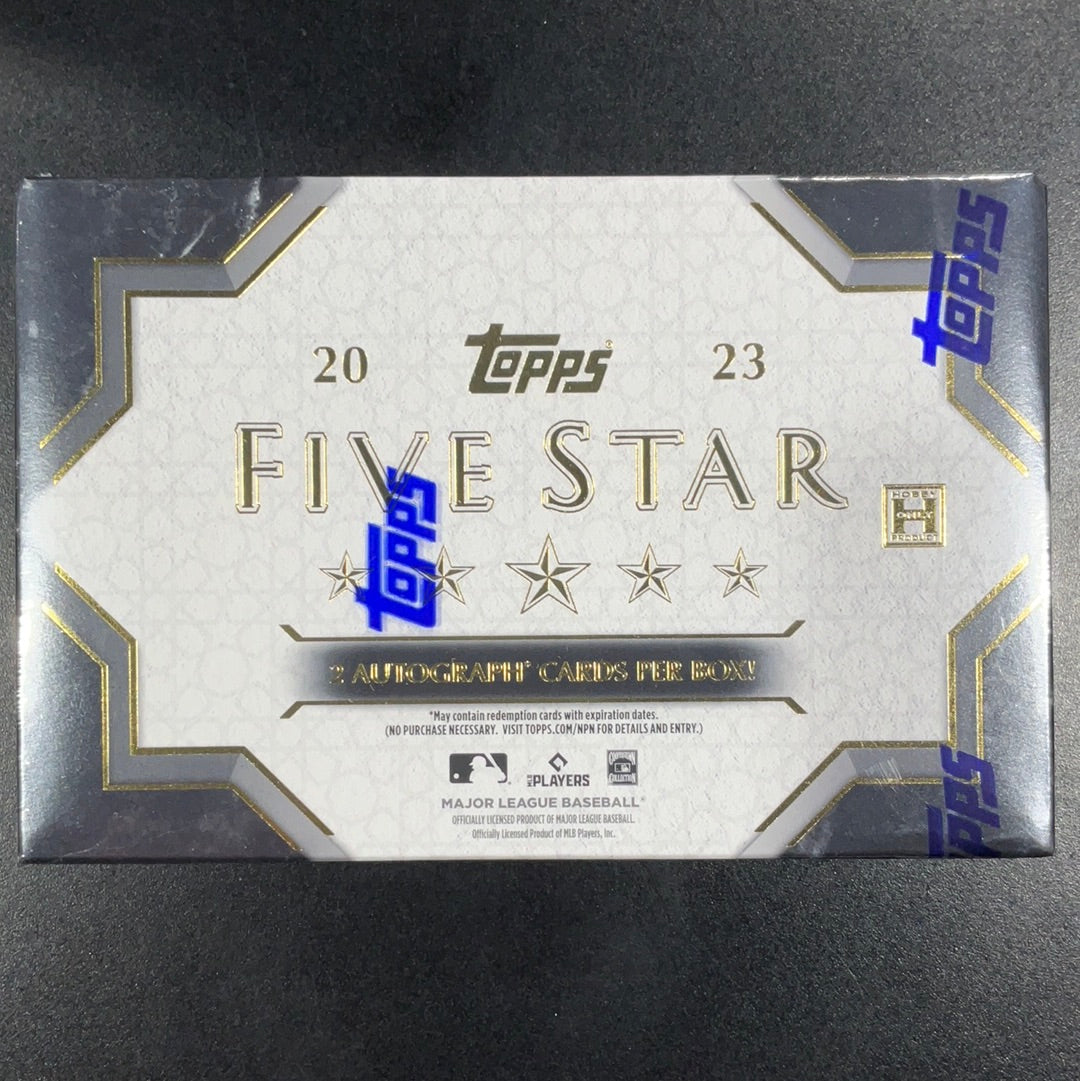 2023 Topps Five Star MLB Hobby Box