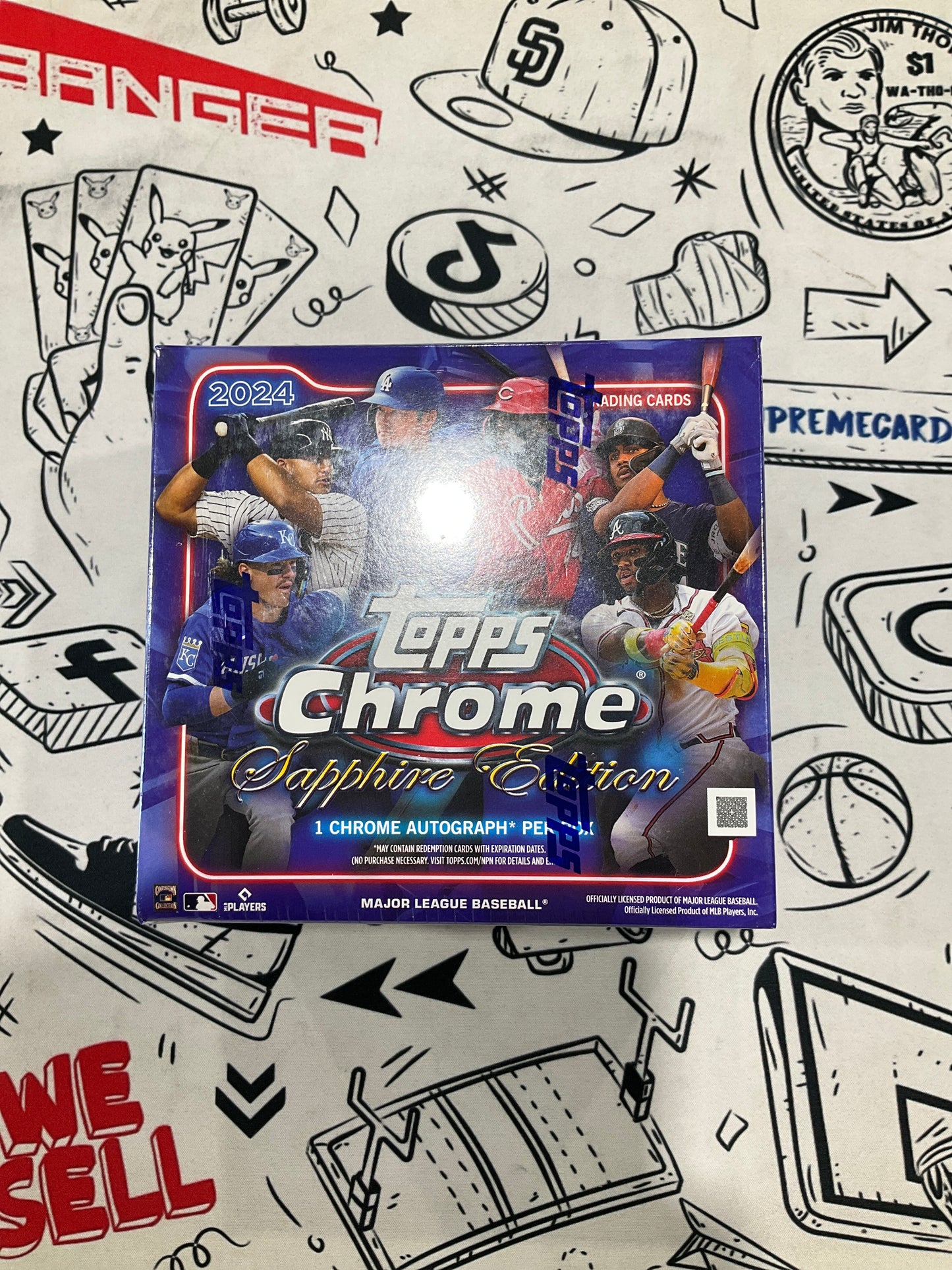 2024 Topps Chrome MLB Sapphire Edition