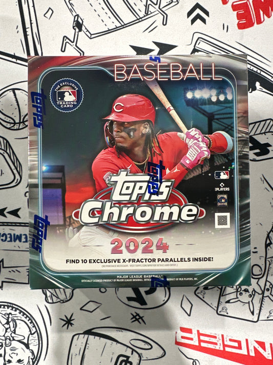 2024 Topps Chrome MLB Mega Box