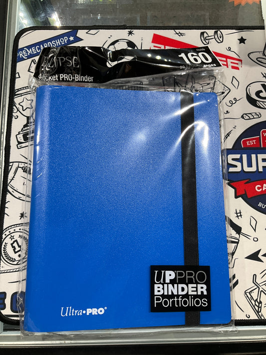 Ultra Pro 4 Pocket Binder Eclipse Blue