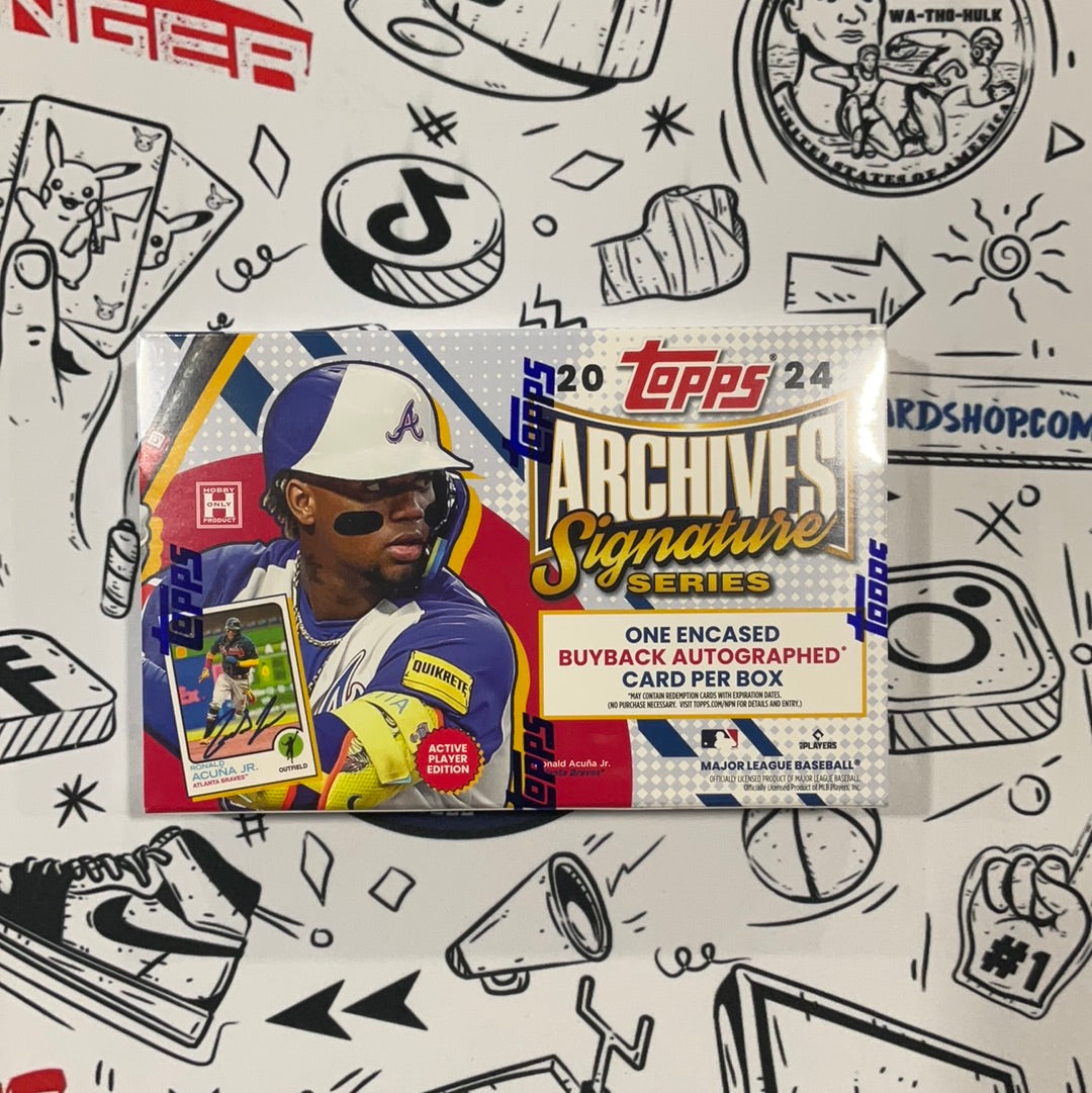 2024 Topps Archives Signatures Active