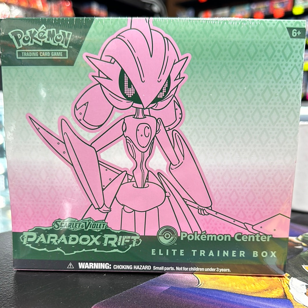 Pokemon Paradox Rift Pokemon Center ETB