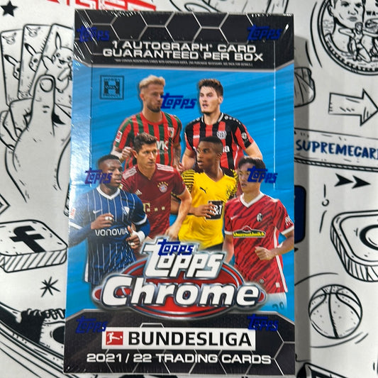 2021 Topps Chrome Bundesliga Hobby Box