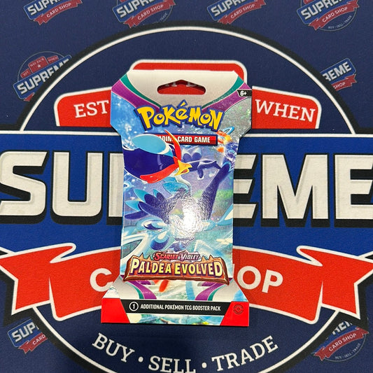 Pokemon Paldea Evolved Blister Pack