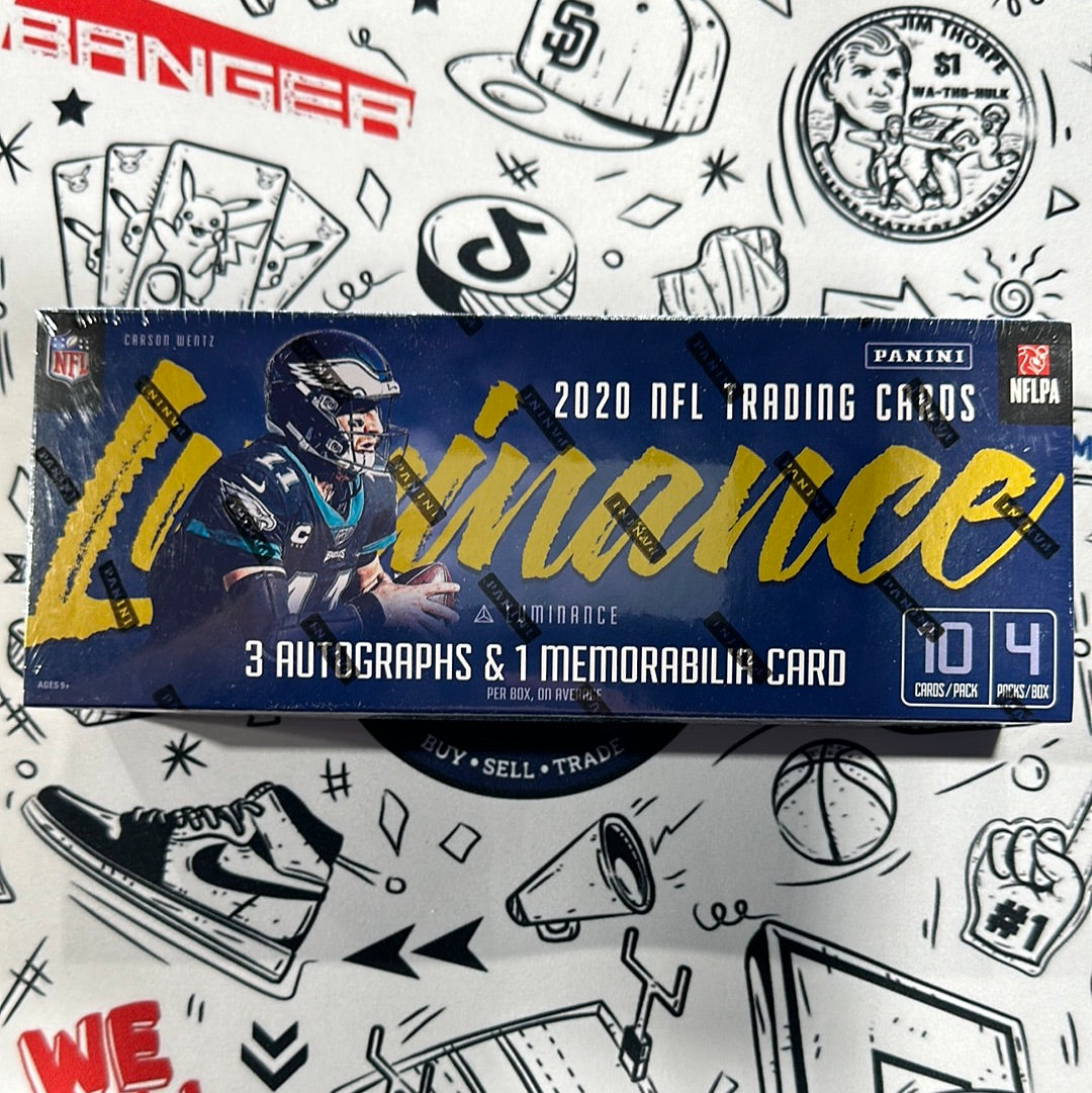 2020 Luminance NFL Hobby Box