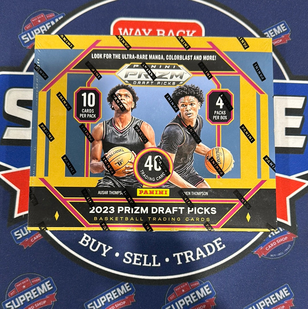 2023 NBA Prizm Draft Picks Hobby