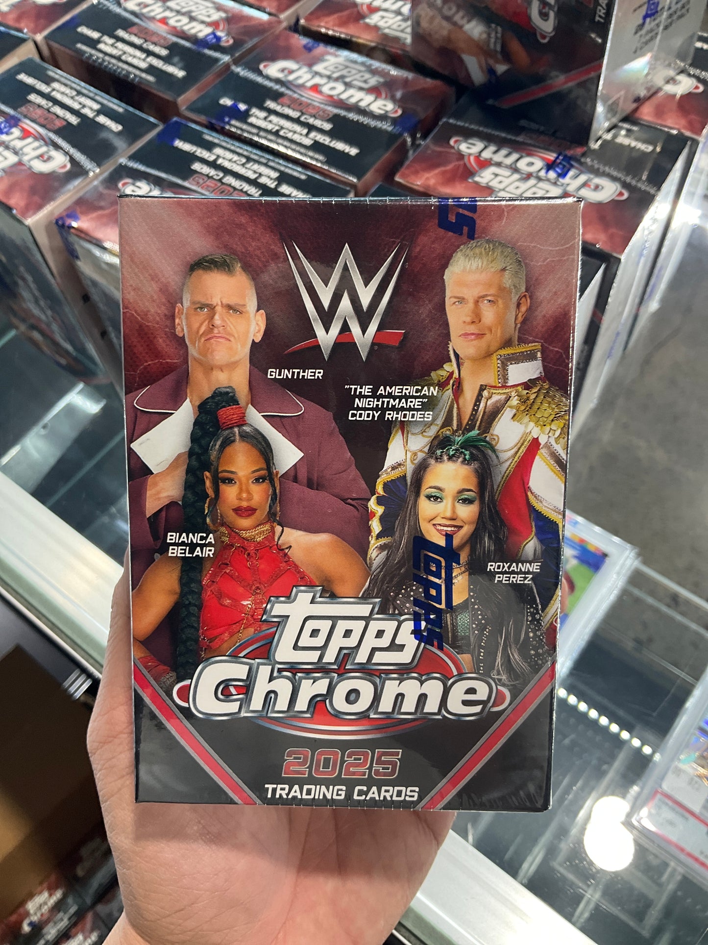 2025 Topps Chrome WWE Blaster