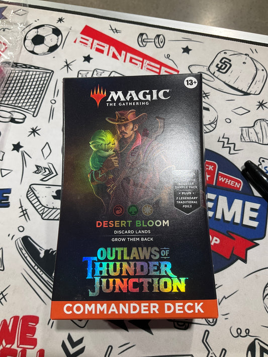 MTG Outlaws Desert Bloom Commander Deck