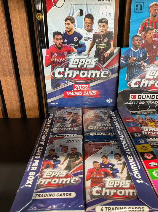 2022 Topps Chrome MLS Hobby Pack