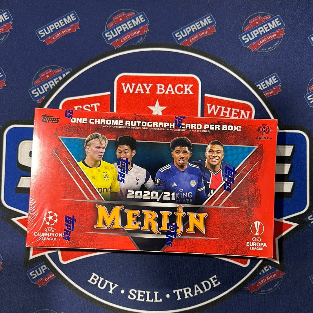 2020 Merlin UEFA Soccer Hobby Box