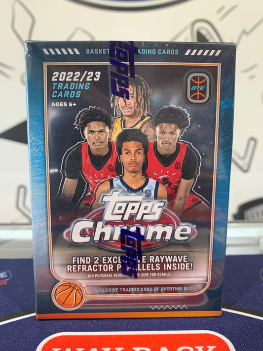 2022 Topps Chrome OTE Blaster Box