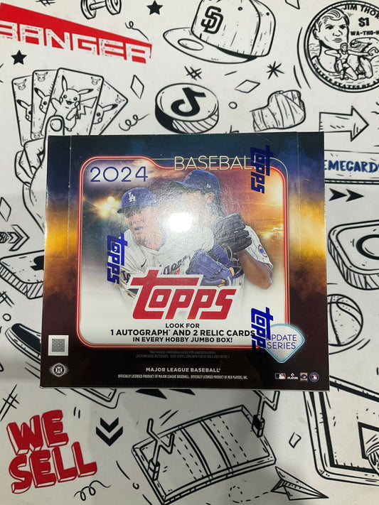 2024 Topps MLB Update Series Jumbo Box