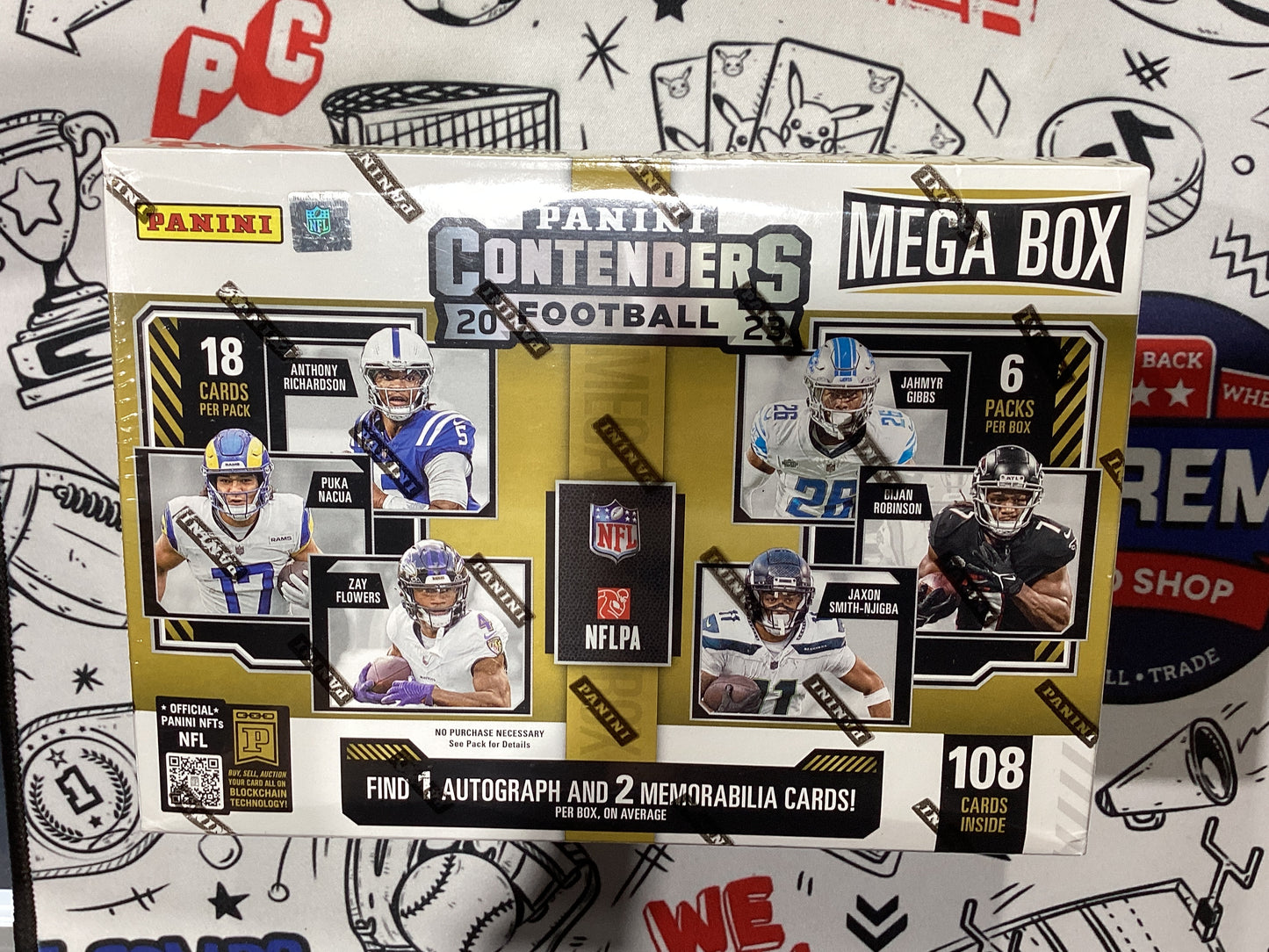 2023 Contenders Football Mega Box